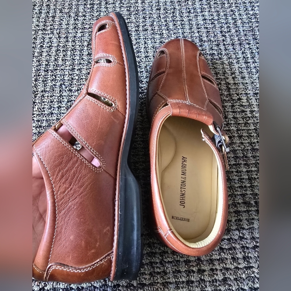 Skinned man sandals, Johnston & Murphy 8.5 M - Picture 7 of 14